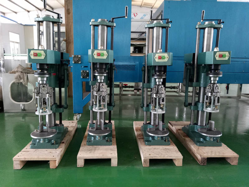 半自動封蓋機金屬蓋(鋁蓋塑料蓋茅臺蓋菊花蓋)